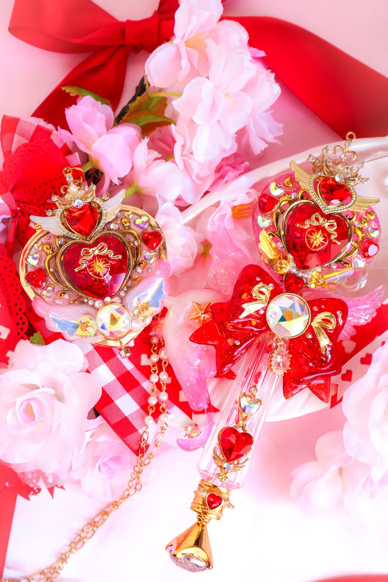 ハレルヤバレリーナは、オリジナルの魔法少女の変身アイテムの制作と