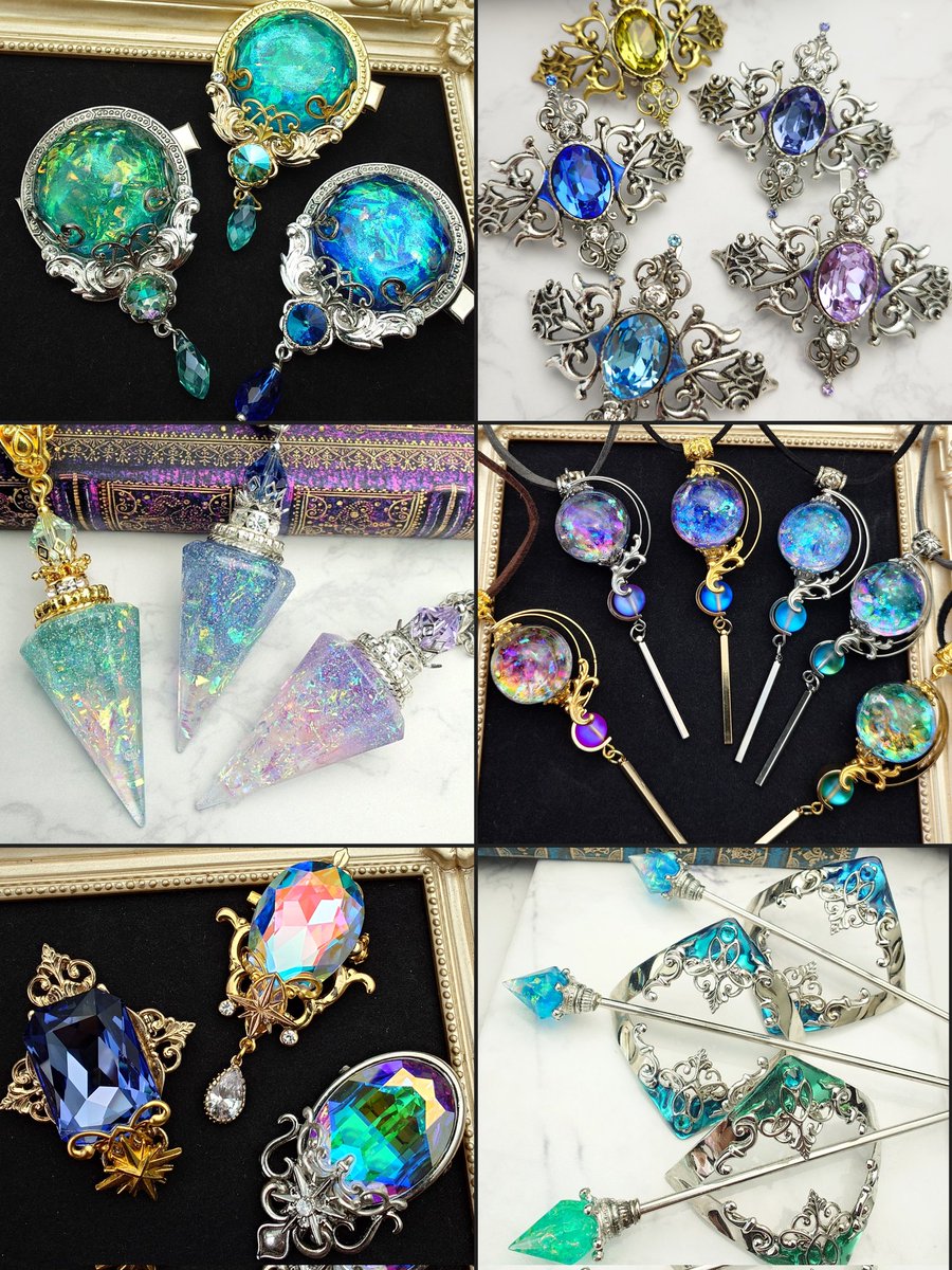 異世界貴族風ブローチがある……だと！？！？ まだありますかね…_:( _ ́ཫ