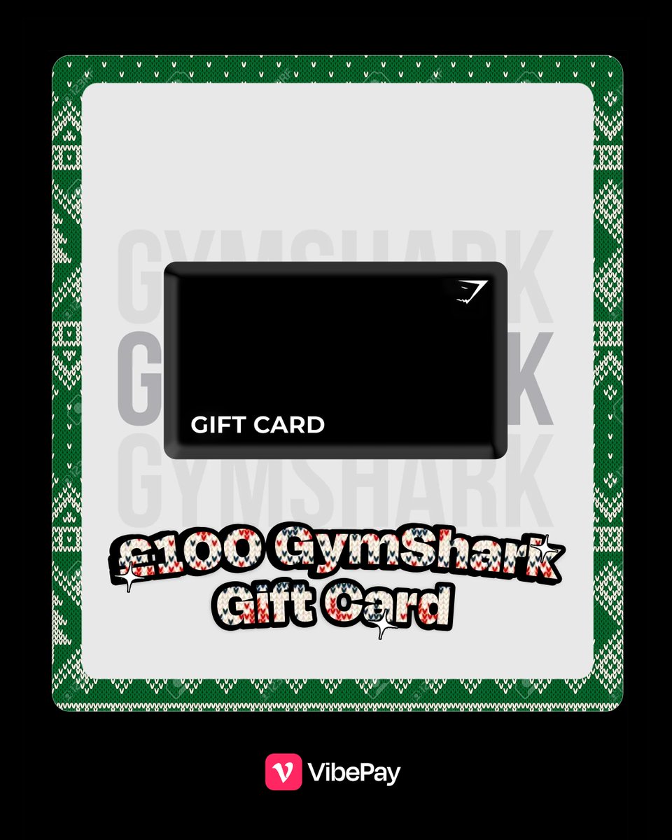 VibePay's tweet image. We’re entering our new year, new me (but early) era 😮‍💨💪

Win a £100 Gymshark Gift Card — because nothing motivates you like fresh gymwear 👀✨

To enter:
👉 Follow @VibePay
❤️ Like this post
💬 Comment your fave Christmas emoji 🎄
🔁 Retweet for an extra entry

Winner picked and…