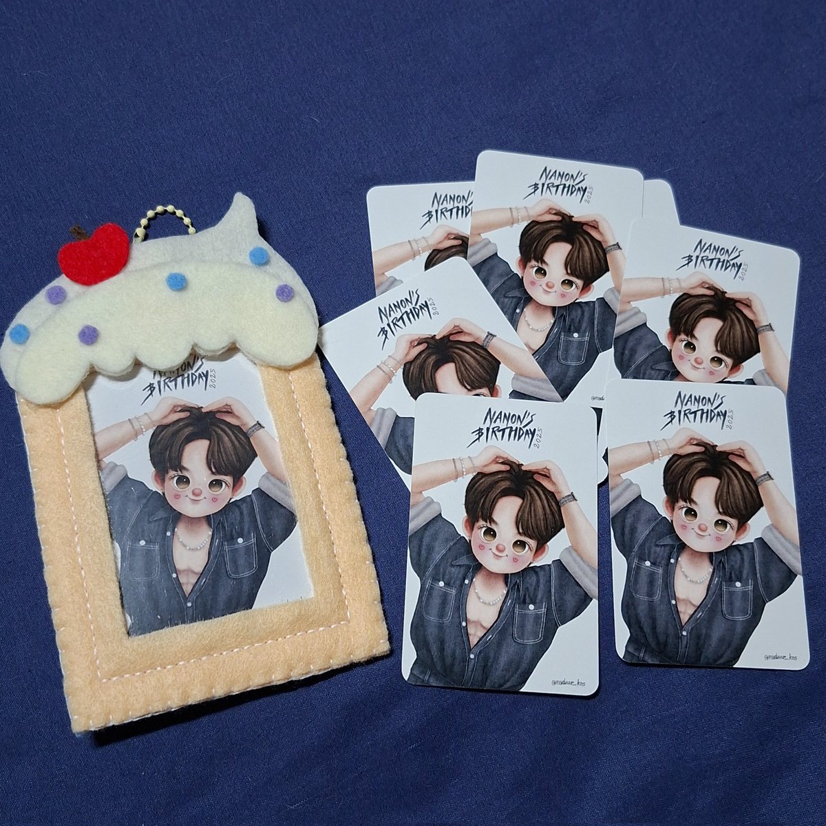 แวะมารับพิ่นนนคนเท่ห์กันด้วยน้าค้าาาา 😘💙💜

.เฟรมการ์ดยัยวิปครีมเชอร์รี่ออนท๊อปไม่ได้แจกนะคะ 😁
#NANON7ListeningBDparty
#mynameisnanon