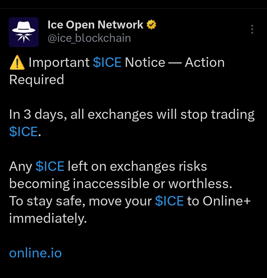Szymansk_ii's tweet photo. Please make sure to move your funds from the Exchanges to their online plus. Deadline is in 3days https://t.co/QRtZQOCjAI