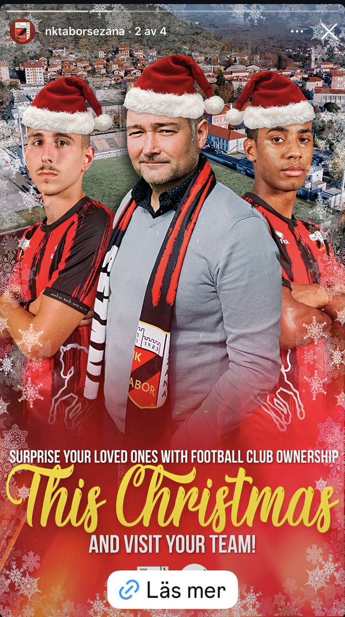 ”Grattis älskling! Du är nu stolt mojoritetsägare till Woopwoopton United i engelska division 11! Det blir väl kul?! Du har ju så många smycken ändå! Vänta varför gråter du? Blev du inte glad?!?”