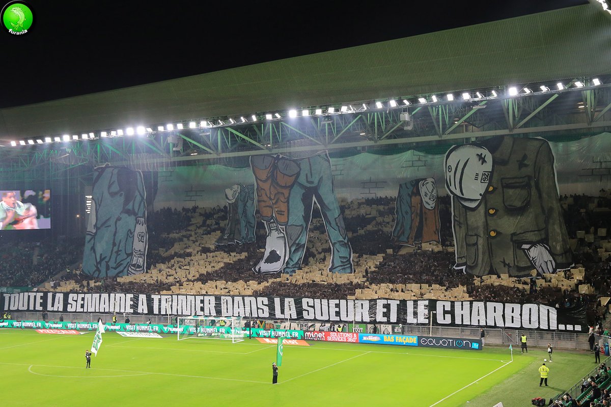 UltrasMadeinFR's tweet image. ⚽ Saint Étienne - Bastia
📢 La triple animation des Green Angels !
📆 Samedi 13 décembre
📸 @FuraniaPhotos