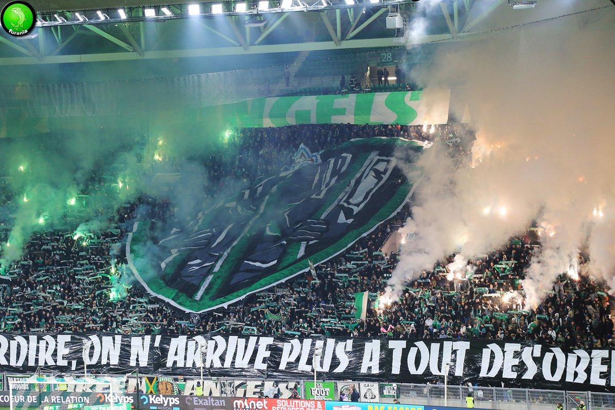 UltrasMadeinFR's tweet image. ⚽ Saint Étienne - Bastia
📢 La triple animation des Green Angels !
📆 Samedi 13 décembre
📸 @FuraniaPhotos