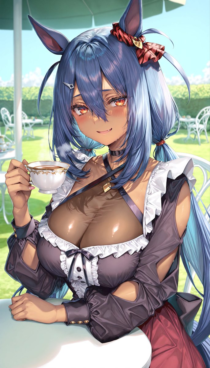 夜　ローツイン　ヒシアマゾン

SFW illustration
慣れてない感…