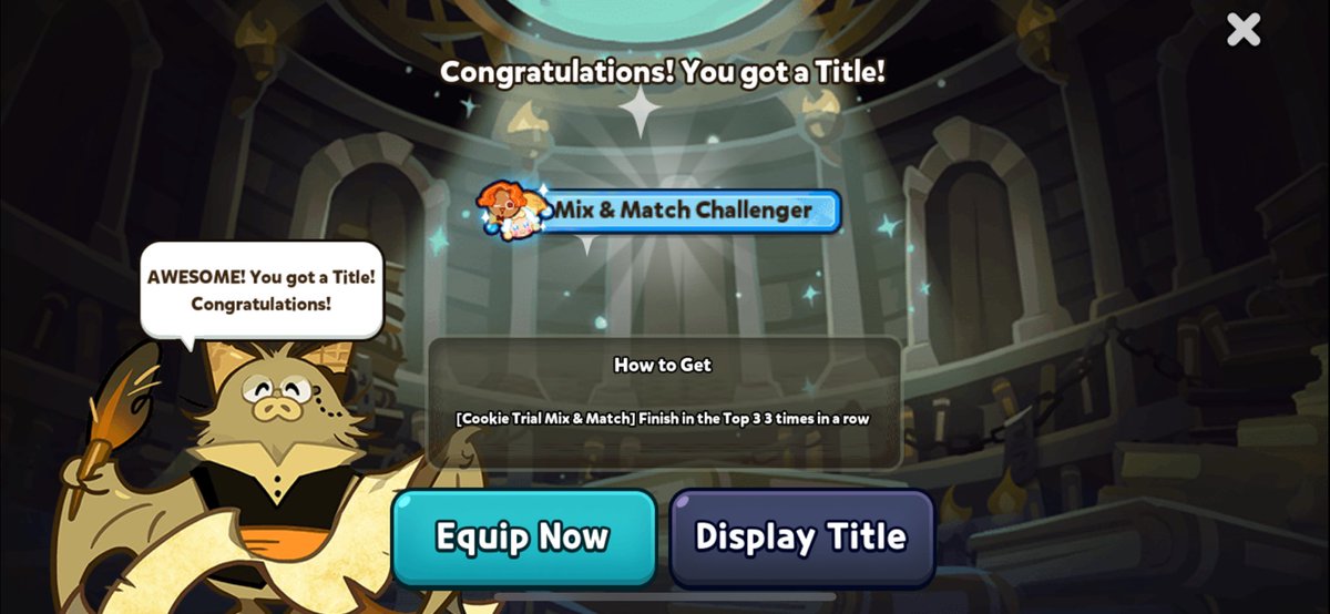 Played enough M&amp;M for this year