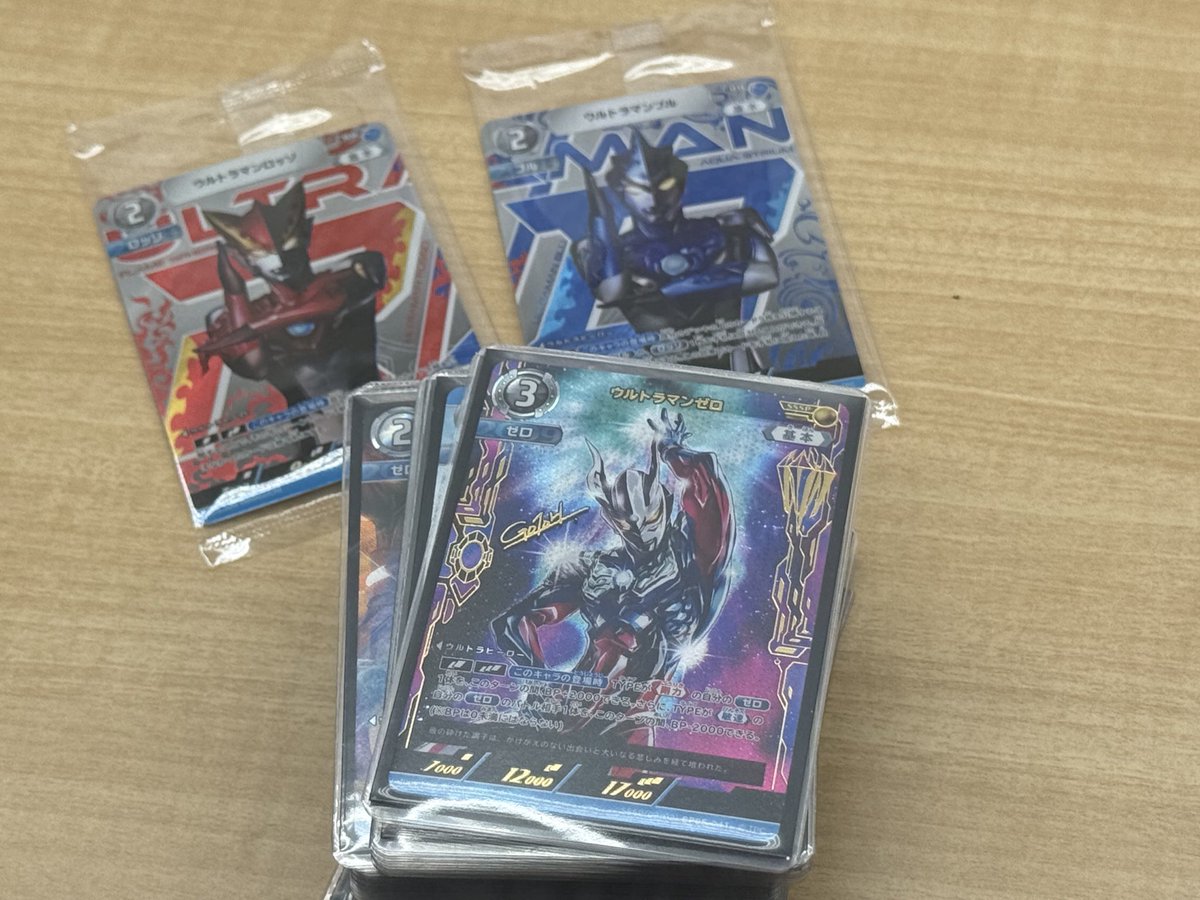 ウルトラマンカードゲームのタッグ交流会にゼロ単と相方ギンガ