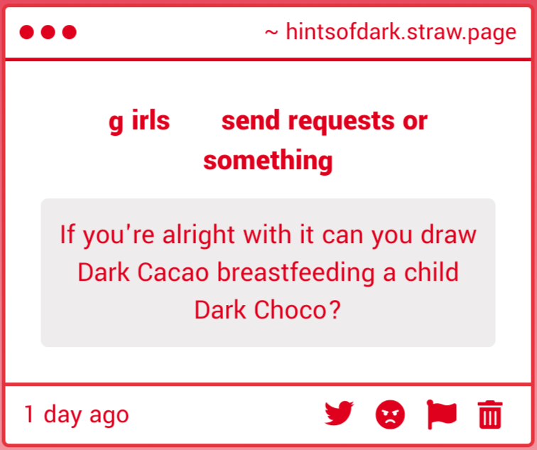 hintsofdark's tweet photo. very cute request thank you. i haven't drawn in awhile so it's not the best
#problemcookie https://t.co/vyjg6sHpZZ