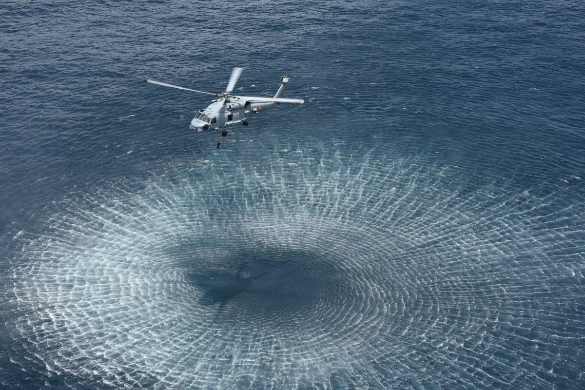PIB_India's tweet photo. #IndianNavy to commission its second MH 60R helicopter squadron, INAS 335 (Ospreys) on 17 Dec 2025 at INS Hansa, Goa, in the presence of Adm Dinesh K Tripathi, the Chief of the Naval Staff

The advanced weapons, sensors and avionics suite make the helicopter a versatile and capable asset for the Indian Navy, offering enhanced capabilities to address conventional as well as asymmetric threats

Read here: https://t.co/6o6QababKh 

@SpokespersonMoD @indiannavy