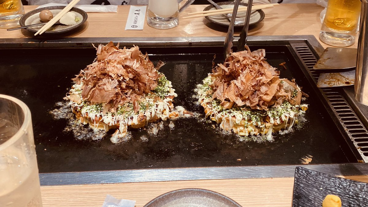 もんじゃだと思ってたら
お好み焼き出来た https://t.co/UjkzJA3A9n
