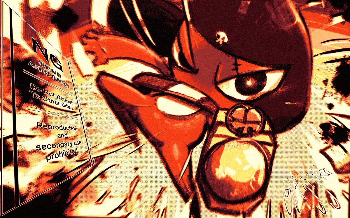 赤』 ⏱just! #ケロロ版深夜の真剣お絵かき60分一本勝負であります