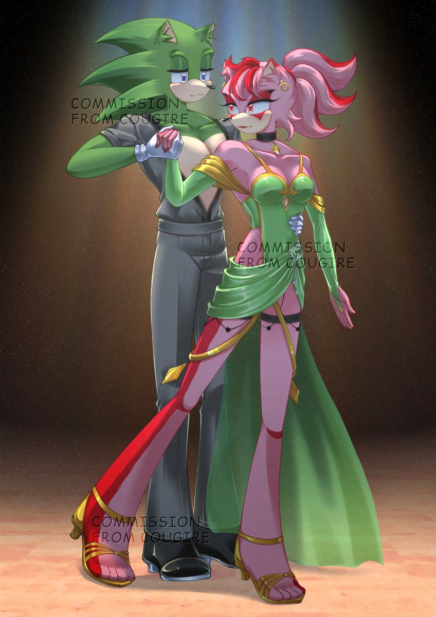 A commission with Scourge and a subscriber's OC in my style, I'm glad I finished the art quickly🍏
(I was allowed to put it on my profile)

#sonic #commissionopen #opencommissions #Commission #scourge #ScourgetheHedgehog