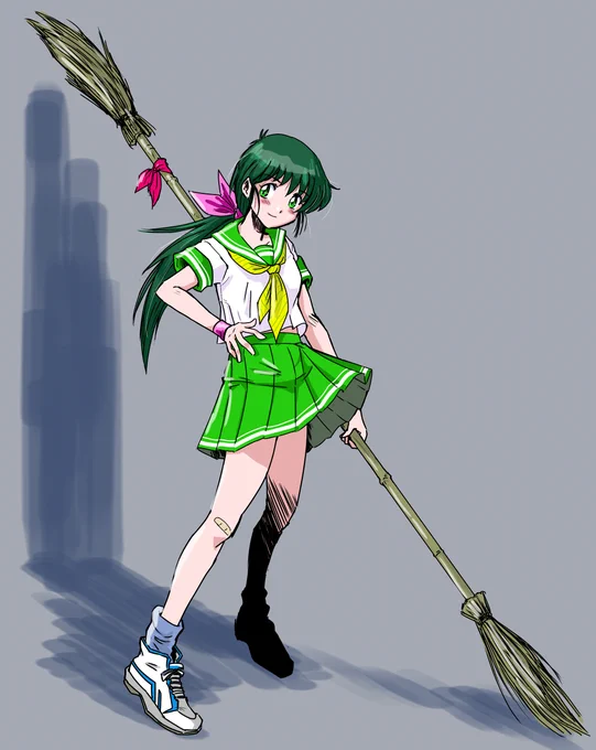#あなたの絵は誰の影響を受けていますか このタグ 他の方の投稿を興味深く拝見してます 自分は『誰』というよりは80〜90年代のアニメ絵に一番影響受けてますかね 特に当時よくあった ちょっと反り返ったような骨格の描き方が好き(伝わるだろうか笑