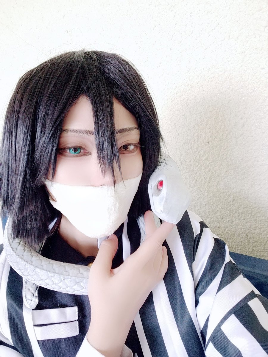 hisoka_m128's tweet photo. コミコン楽しかった〜
強風で最後らへん前髪おかしな事になってたけどwww
他の鬼滅併せの方も眼福でした〜♥チキンで写真お願い出来なかったけど同じ🐍さんと絡みたかった😂✨
アフターカラオケ中たのちい
マスクしてるとプリの加工判定から外れる😭
#沖縄コミコン
#okicon https://t.co/SmFw60GId1