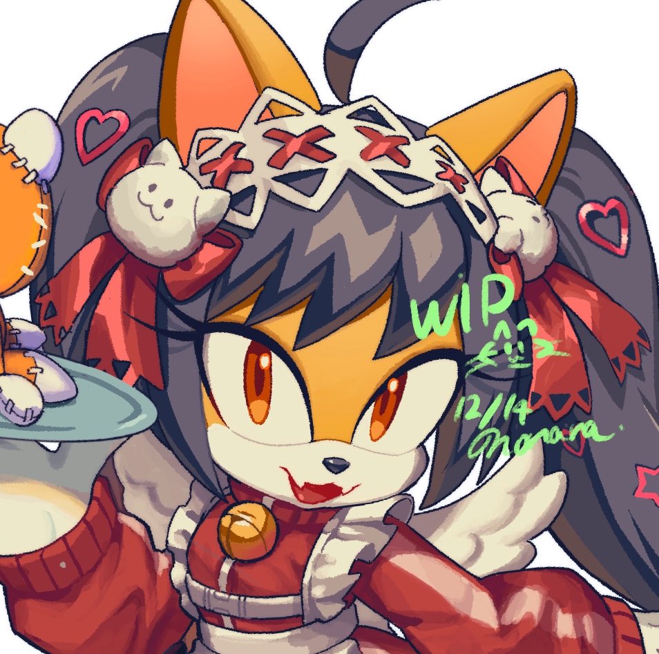 tanukiracoon427's tweet image. Wip🐱🍯