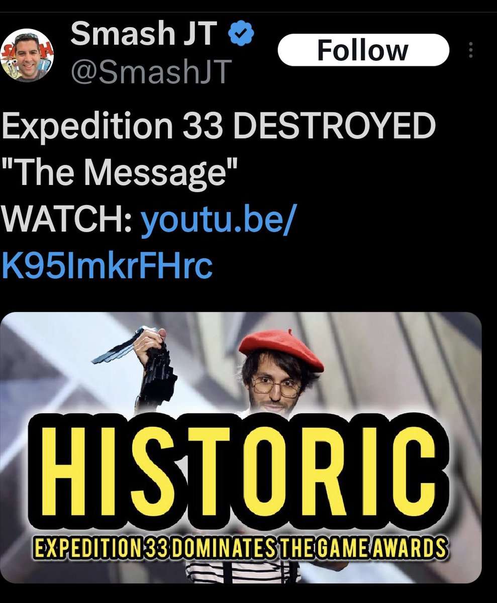 Interesting that grifters are now championing the game with diverse, strong female characters that tackles themes of grief and shows men being vulnerable.

Wtf exactly is "The Message" apart from a dogwhistle to another piece of shit grifter?