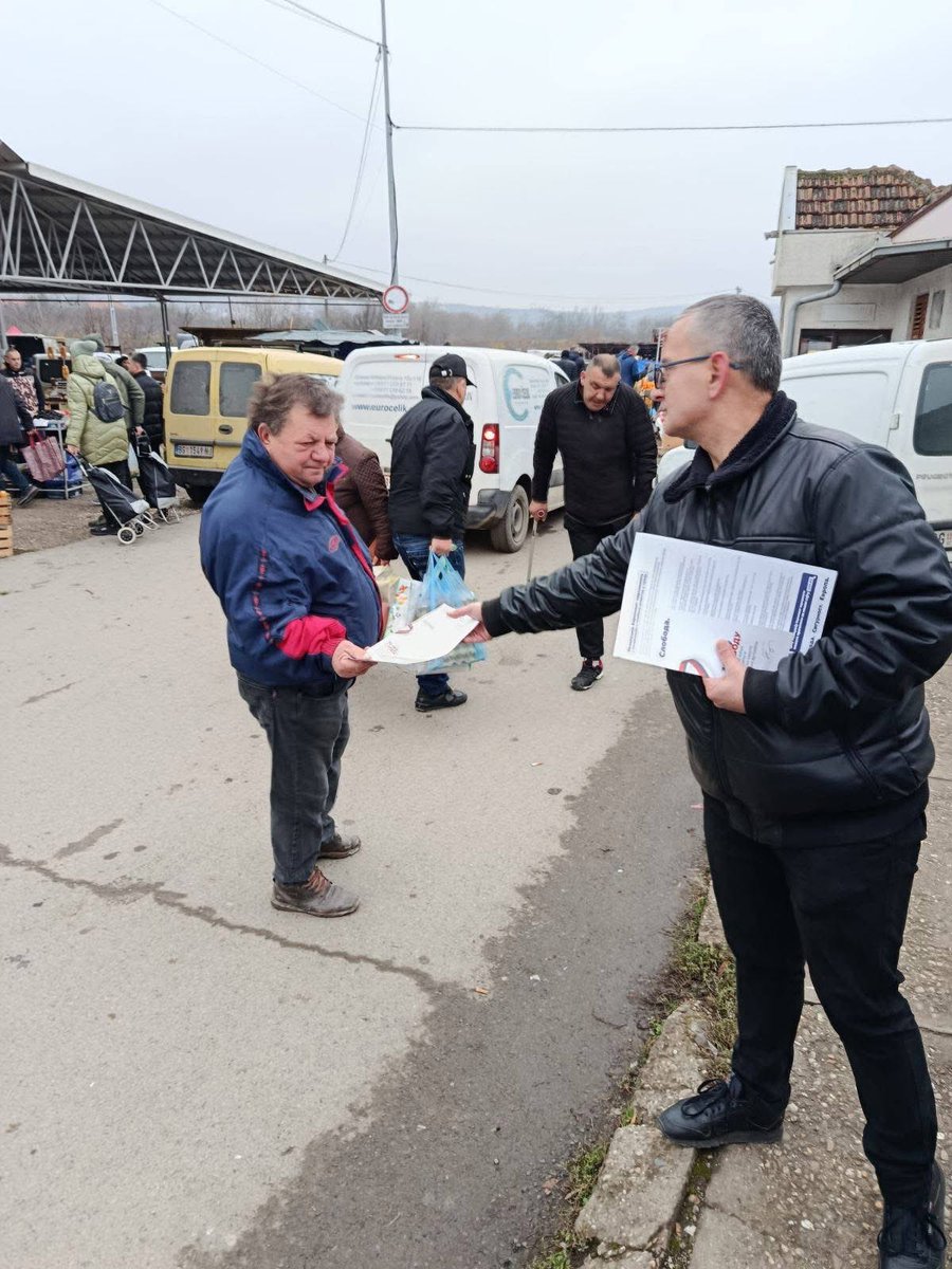 SGrocka's tweet image. Ove nedelje u Boleču razgovaramo sa našim komšijama o problemima koji ih muče, kao i o neophodnosti reformisanja BIA i RTS.