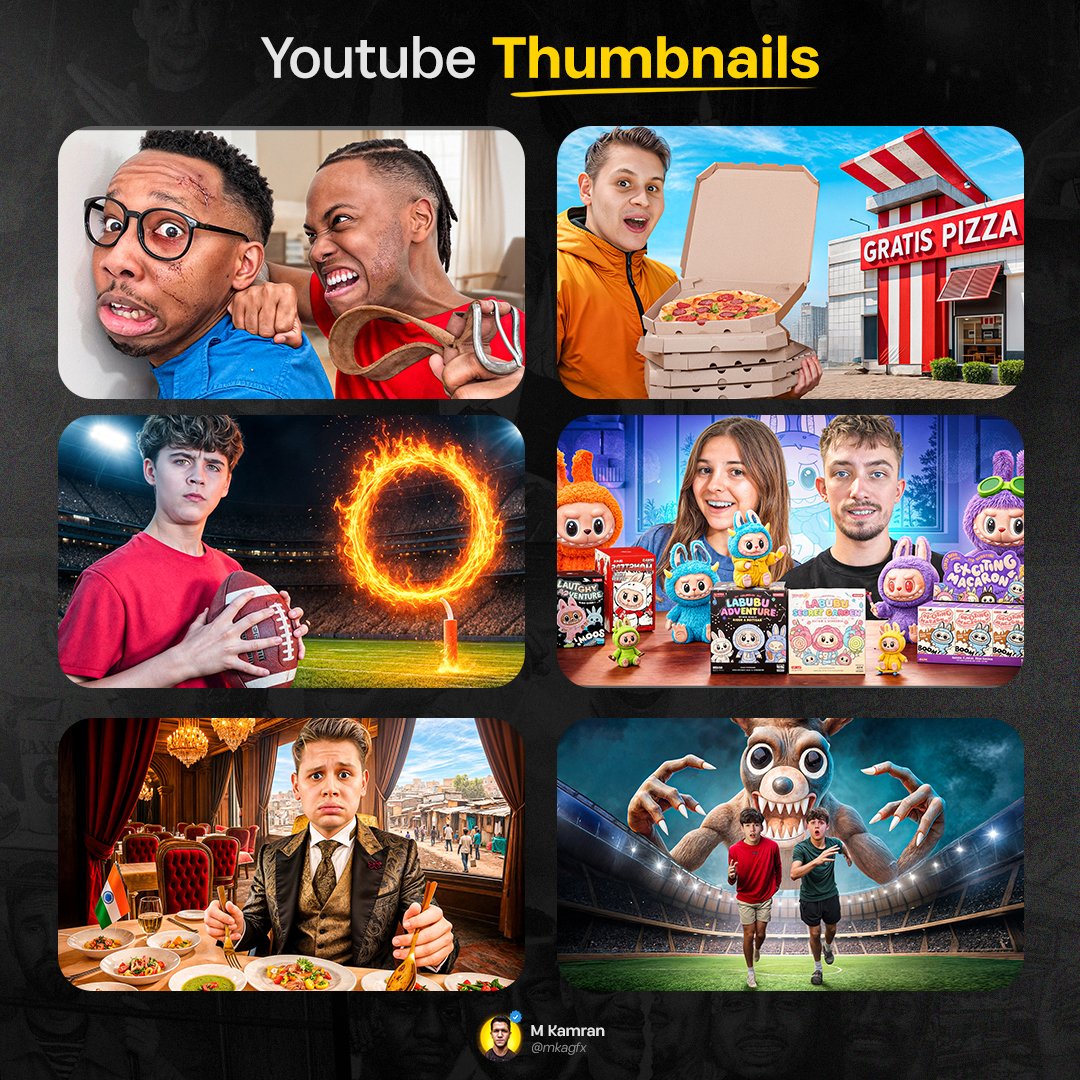 Thumbnail Designs THIS WEEK 🎩🪈

DM open for commissions. ✉️

#thumbnail #thumbnaildesigner #youtubethumbnail