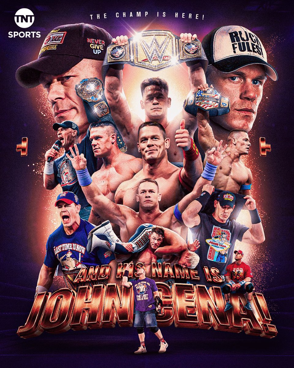 TNTSportsBR's tweet image. VALEU, JOHN CENA! 🫡🧢

O MAIOR DE TODOS os tempos (@johncena) fez a sua última luta na WWE.

Foram 23 anos, 17 títulos mundiais e inúmeros momentos inesquecíveis dentro do ringue.

E além do estagiário aqui… quem mais tá sentindo que a infância acabou hoje? 🥹

#ThankYouCena