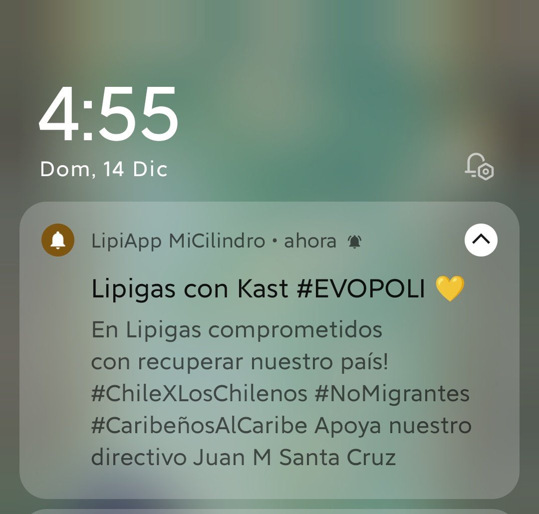 🔴 Noticia en desarrollo

Miles de personas están denunciando a LIPIGAS por enviar mensajes a favor de Kast.

#Servel se debe pronunciar y hacer un llamado.