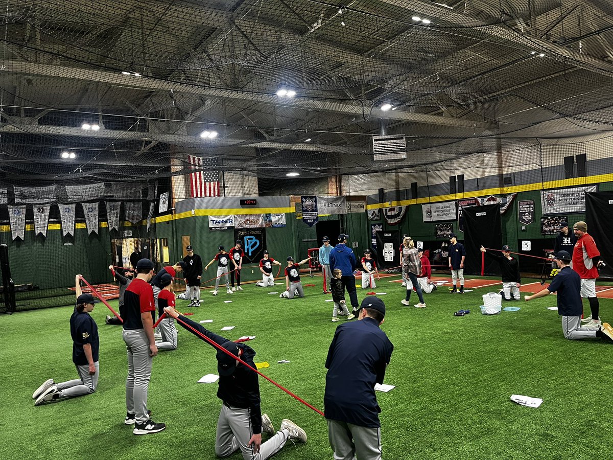 Cjvivacqua's tweet photo. Arm care with our guys is a top priority and our arm program is focused on building health and strength. Last night we got even better by bringing in Sport Medicine PT to add to our program for arm health and mobility. #JrChiefs https://t.co/6gy1jO4GDi