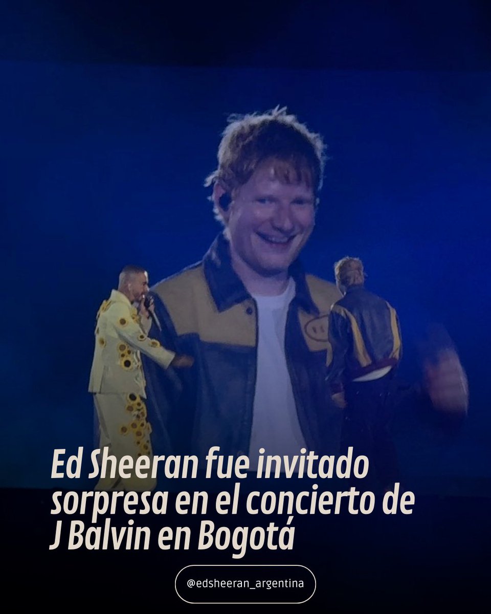 𝐄𝐝 𝐒𝐡𝐞𝐞𝐫𝐚𝐧 𝐀𝐫𝐠𝐞𝐧𝐭𝐢𝐧𝐚 tweet media