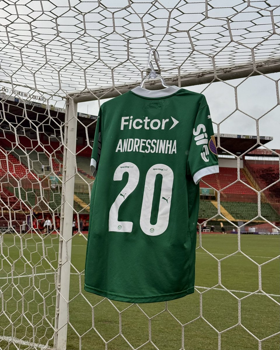 100x Andressinha! 💚 Titular na partida de hoje, Andressinha completará 100  jogos vestindo a camisa do Verdão! Vamos por mais 🫶