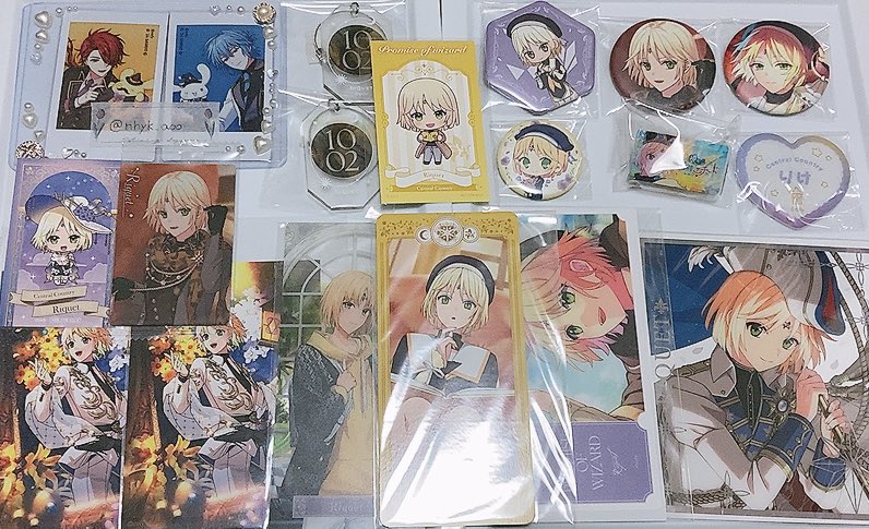 交換】まほやく 魔法使いの約束 周年 ブロマイド カード 缶バッジ