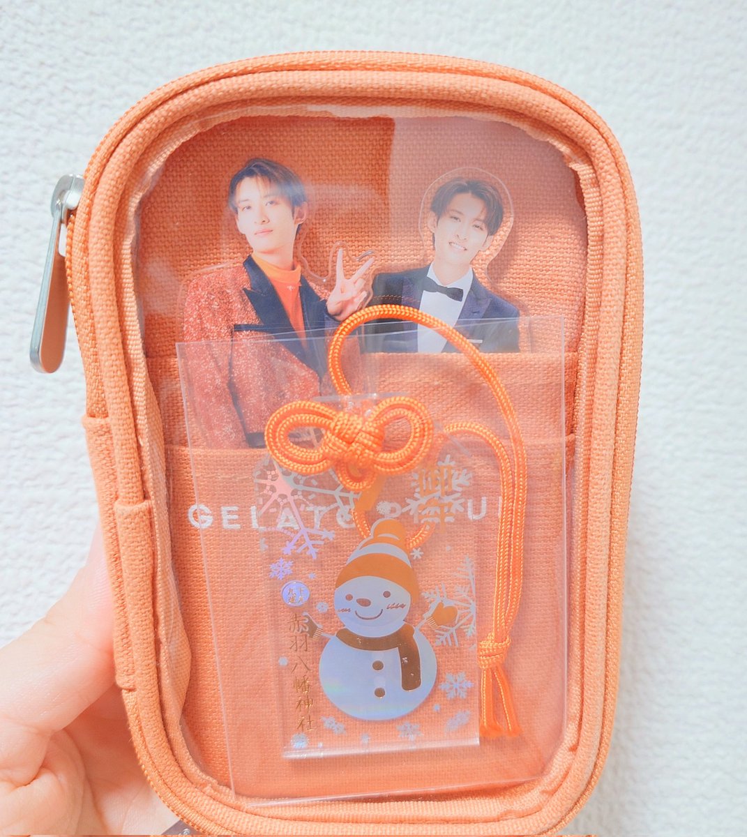 お友達から グッズ届いたぁぁぁ~ᕷ*.° 福岡で一緒に買ってくれて