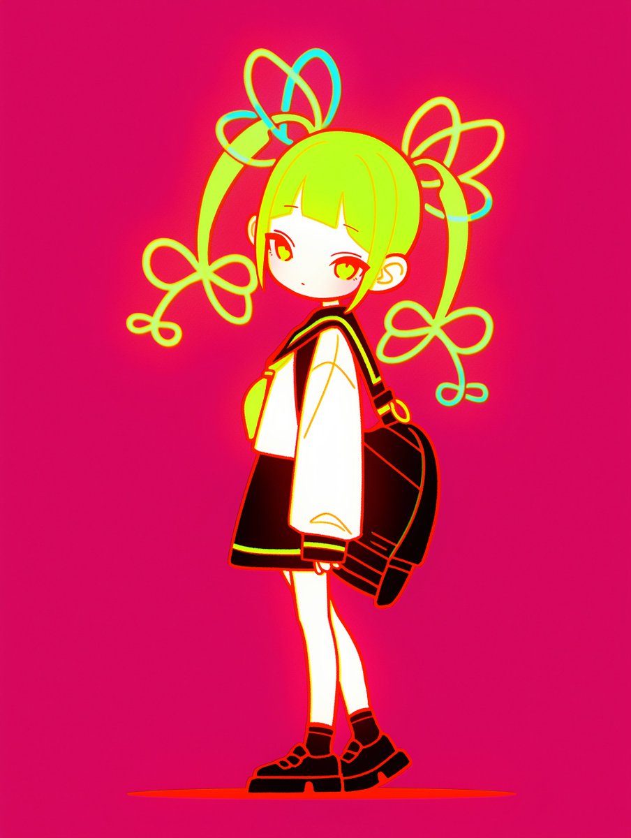 「Cyber Pop Girl」|Kaski_Anna@のイラスト