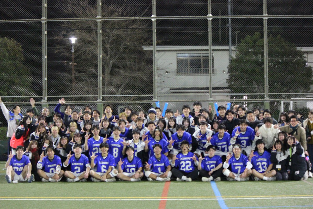 TGU_LACROSSE's tweet photo. 【🥍結果報告🥍】
昨日の筑波大学との入れ替え戦の結果をご報告させて頂きます‼️

<試合状況>
1Q 0-0
2Q 2-1
3Q 3-1
4Q 3-3
サドン 4-3✨

皆様のおかげで悲願の二部昇格という目標を達成することが出来ました🔥✨
25シーズンは終わりますが、今後とも26シーズンの応援をよろしくお願いします🙌🏻 https://t.co/MglCYcvyY4