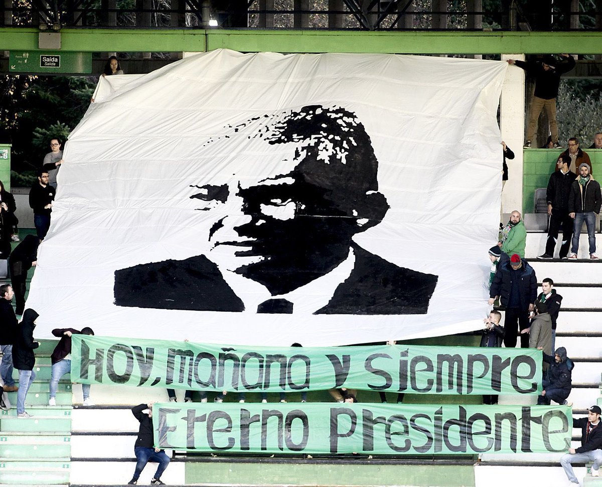 Tal día como hoy. Fallecía D.isidro silveira. Hoy, mañana y siempre.. eterno presidente.