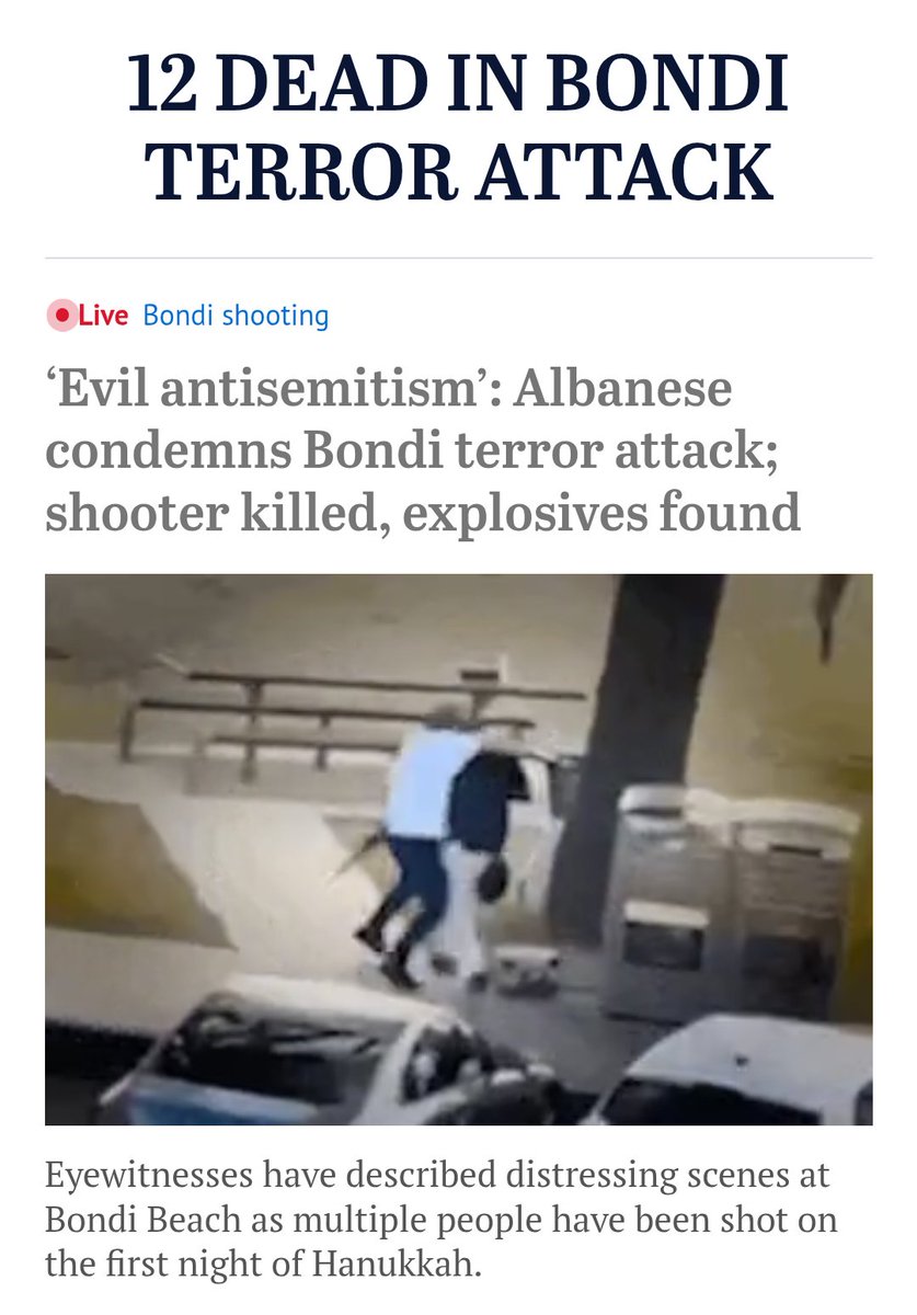 Horrific news. My heart goes out to all my friends in Australia.