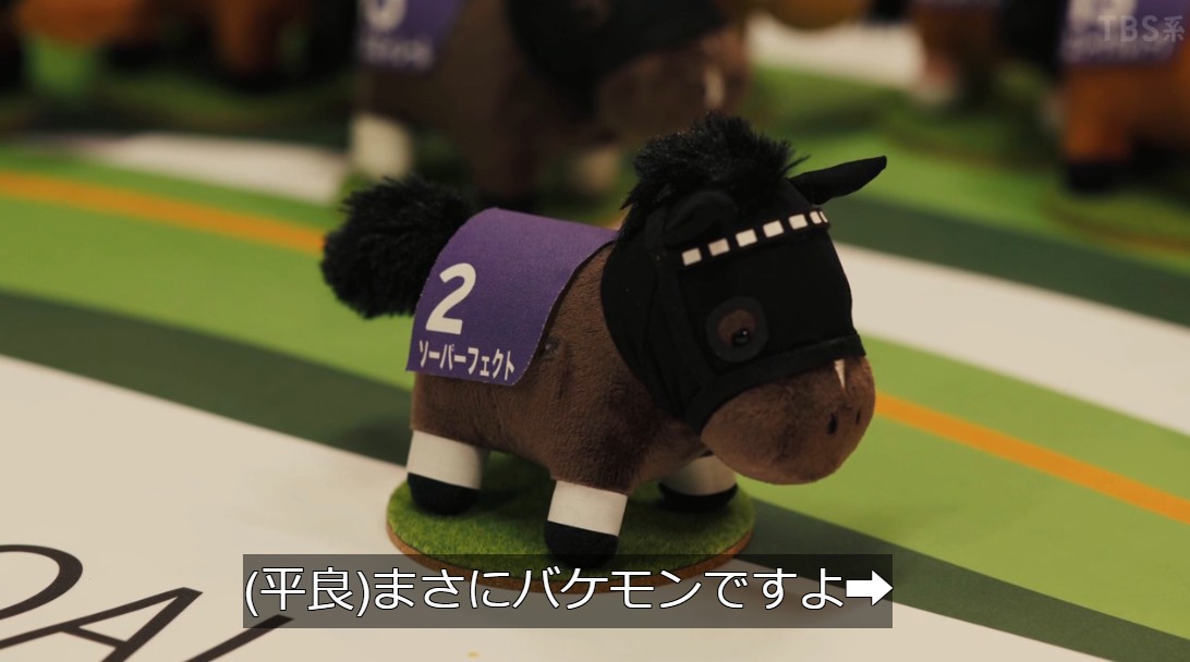 馬のぬいぐるみ使って有馬記念の作戦会議するシーン可愛すぎる…現実で