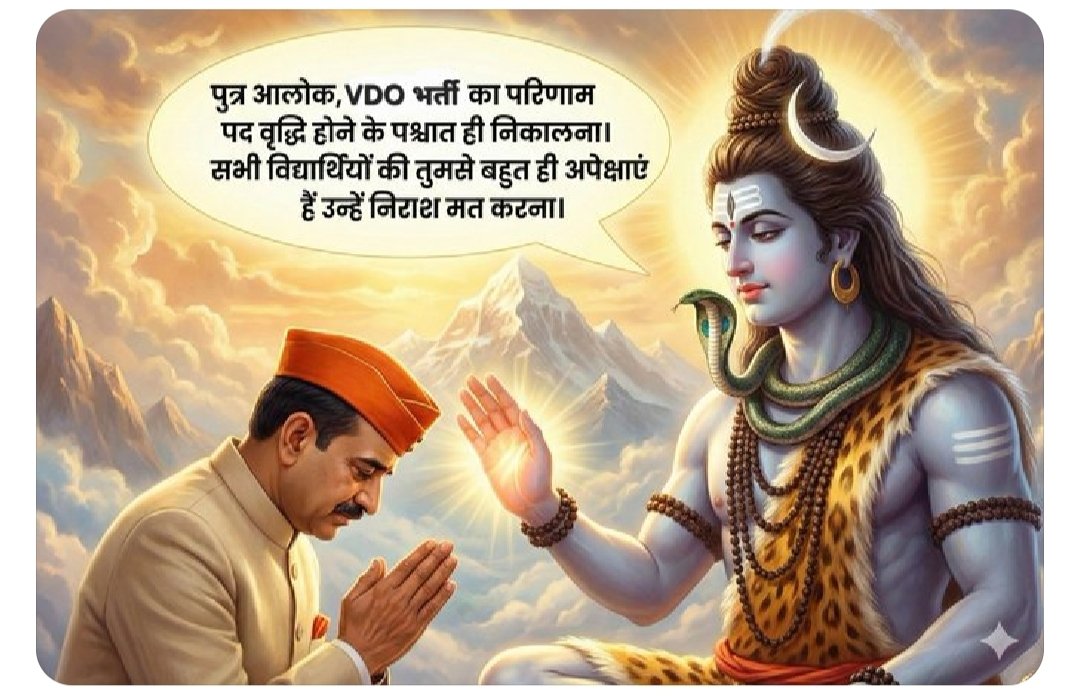 saurabhbarot11's tweet photo. मेजर साहब, आप कल जितने परिणाम निकालने जा रहे हैं, VDO अभ्यर्थियों के अतिरिक्त, किसी ने भी Result Delay की मांग नहीं की।
कारण स्पष्ट है, VDO अभ्यर्थियों की मांग जायज हैं।
 पद भी रिक्त हैं।
���र, पटवार Seats भी खराब नहीं होंगी।
आप 1 सप्ताह का समय और दीजिए।
अंतिम विनती 
@alokrajRSSB https://t.co/A7yqD8aiGO