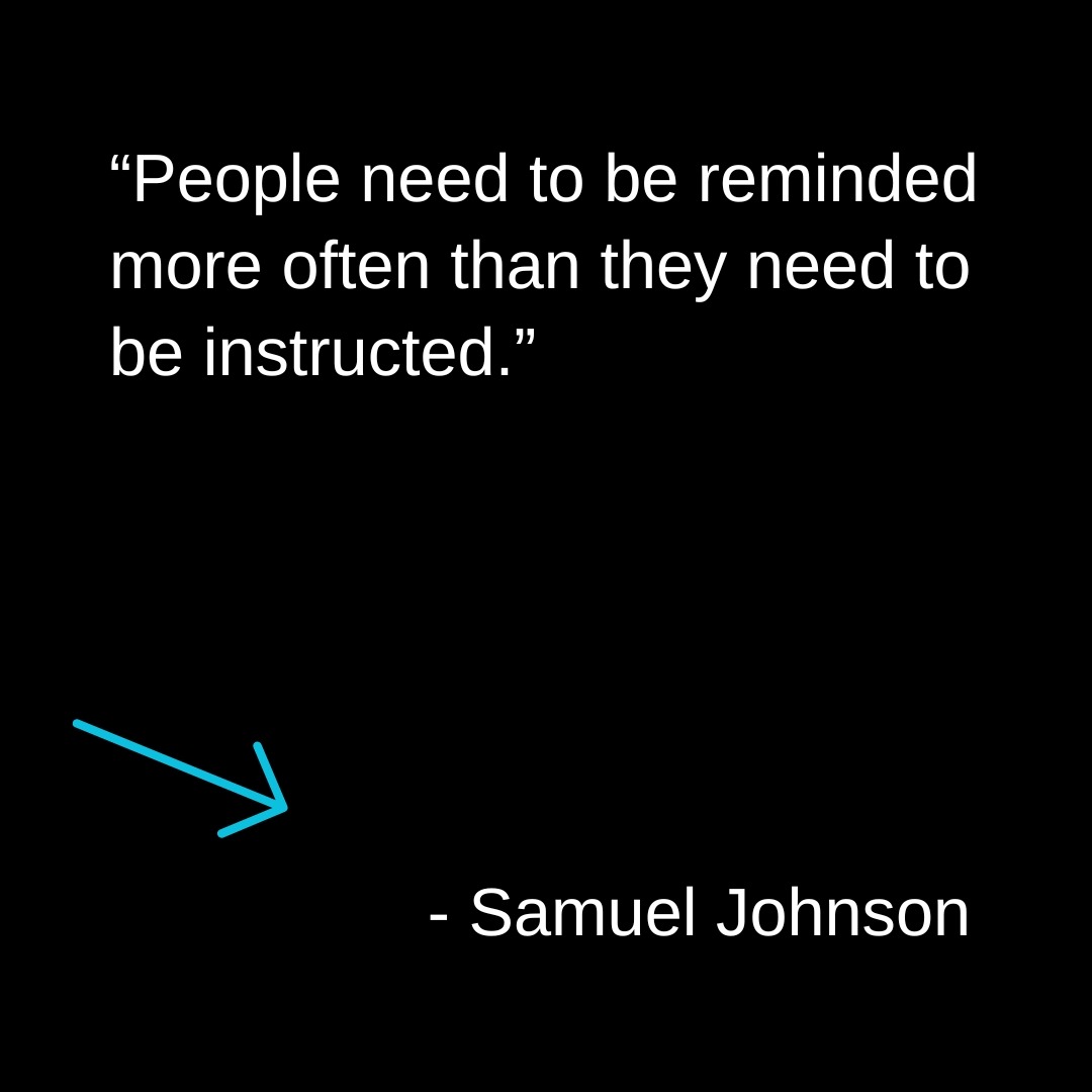 Most of us already know what to do. We don't need another productivity hack. We need to actually do