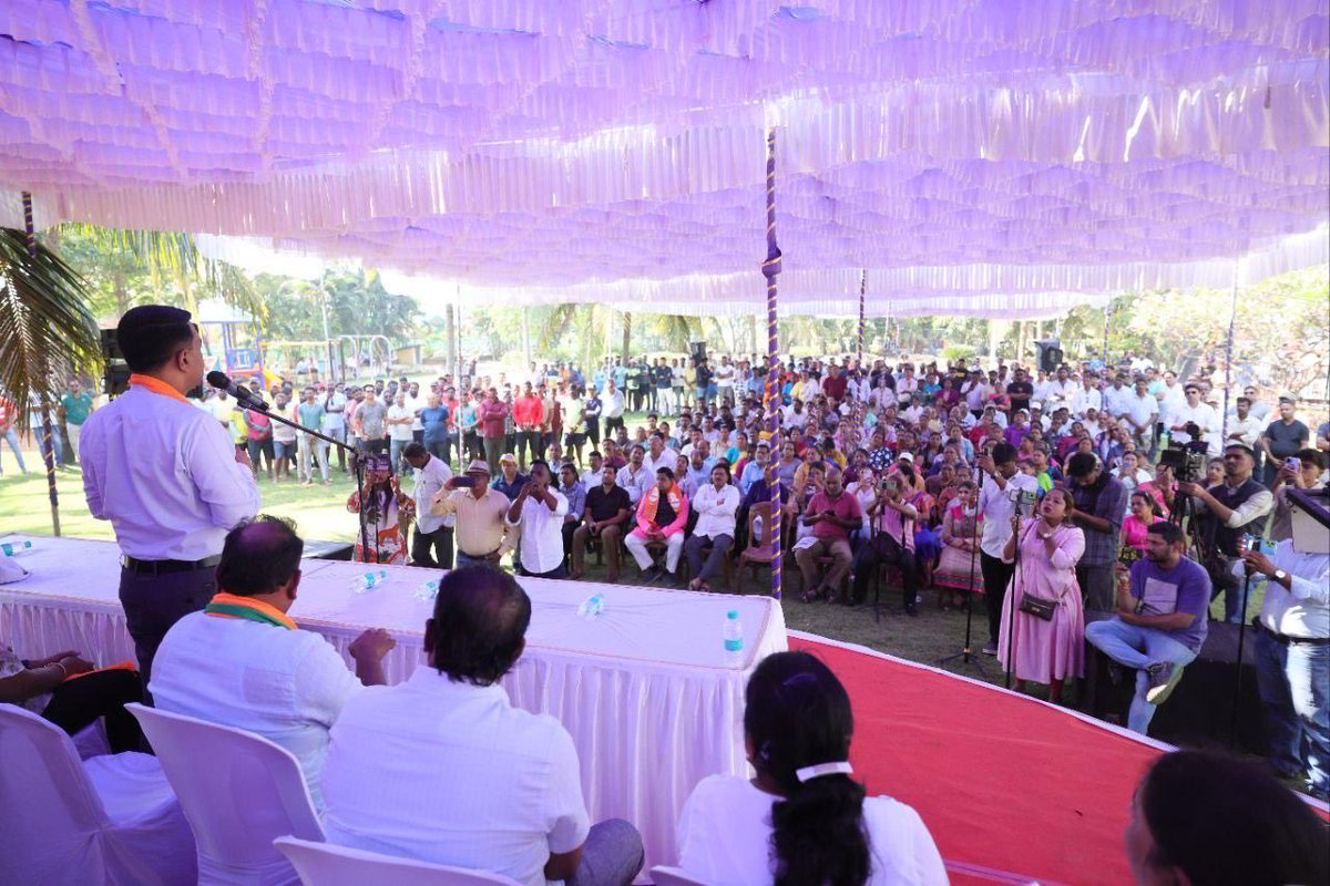 DrPramodPSawant's tweet image. The public response during our BJP outreach in the Calangute Zilla Panchayat Constituency was truly encouraging. Joined our candidate Smt. Franzilia Rodrigues along with MLA Shri @MichaelLobo76 and our committed karyakartas.