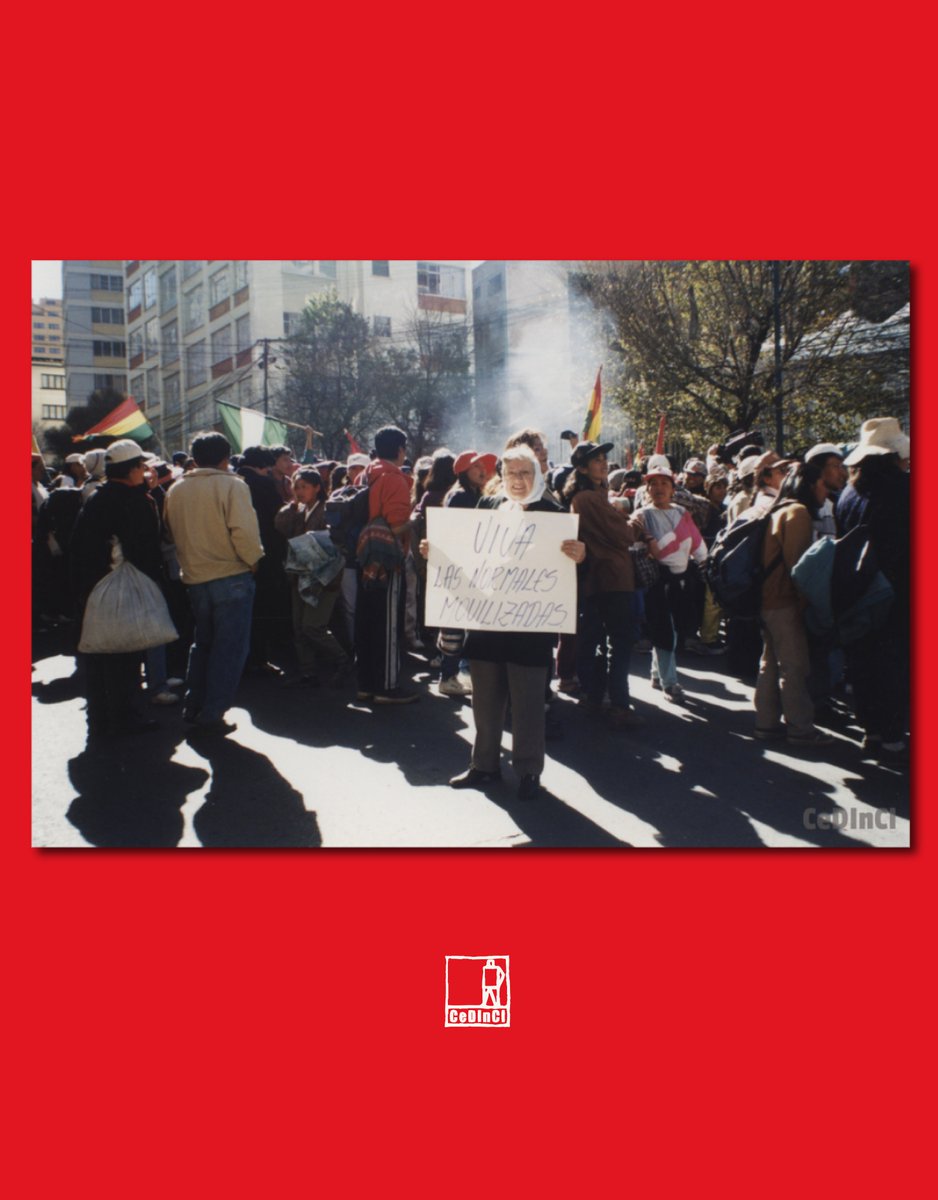 CeDInCI's tweet photo. En #MemoriaVisual recordamos a Nora Cortiñas en diferentes manifestaciones: imágenes Valparaíso, Mumbai, La Paz, Buenos Aires y Bélgica dan cuenta de una vida de compromiso y solidaridad. https://t.co/sbzOtr9aKh