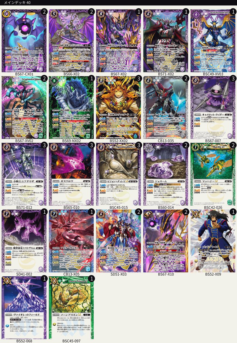 烈火デッキ＋パーツセット 即購入可 バトルスピリッツ専門通販店