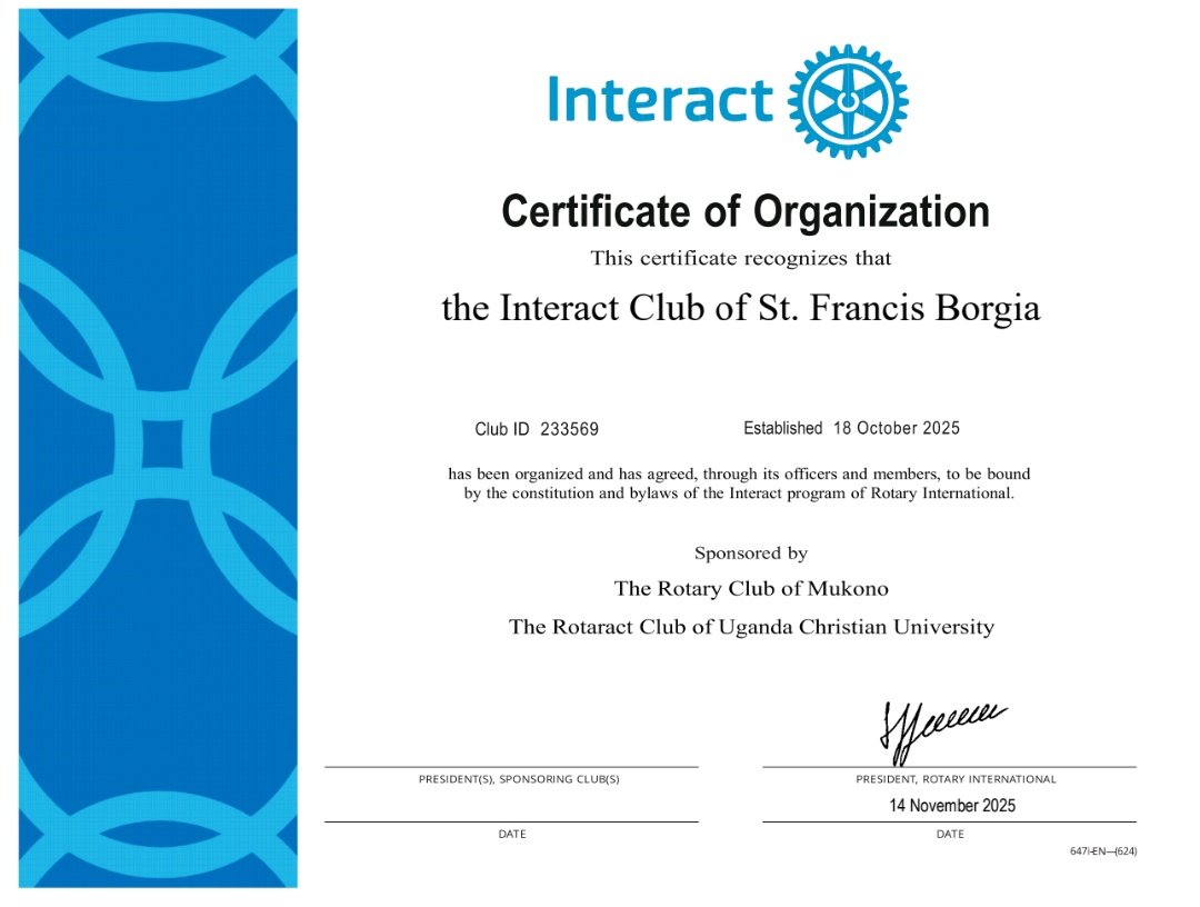 Rotaract Club of Uganda Christian University D9213 tweet media