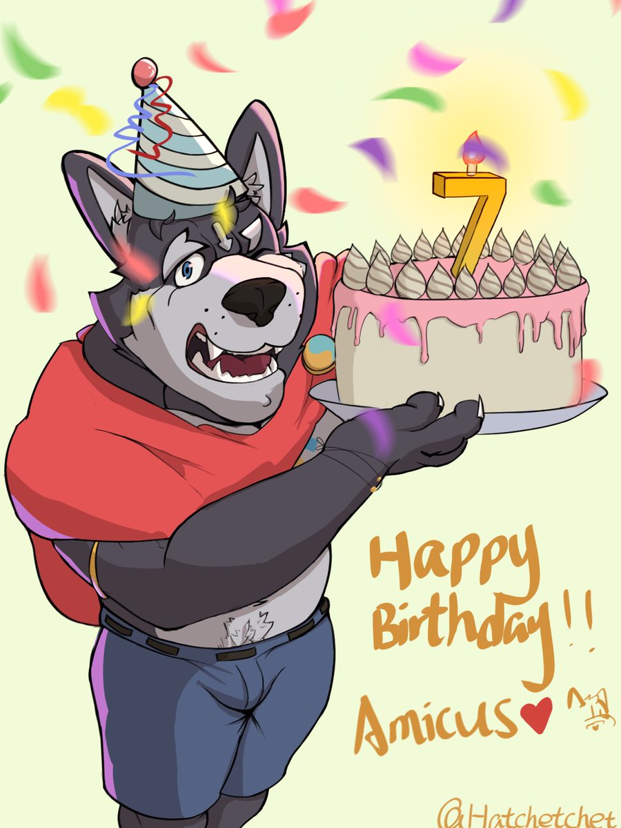 hatchetchet's tweet photo. happy birthday amicus~~ 
btw: amicus is 31 now
#AdastraVN 
#amicus https://t.co/U0Sz8Ww5xS