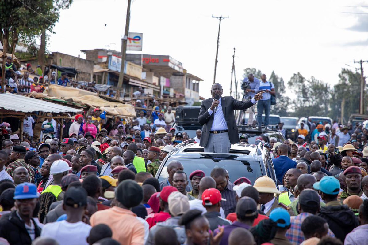 WilliamsRuto's tweet photo. The journey of transforming Kenya is charging forward at full speed across all our 47 counties.
In Kiambu County, for example, in under three years, we have invested more than KSh4.5 billion in the construction of 30 modern markets - the largest market infrastructure programme in the country - designed to accelerate the growth of small businesses and traders.
Our KSh5 trillion National Economic Independence Project will place our economy on a firm footing by generating jobs, creating wealth, and sustainably elevating Kenya to first-world status.
Let us work together to make this vision a reality.