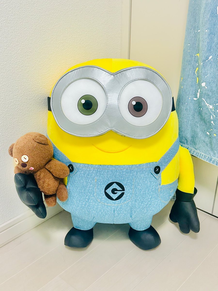 年パス半額セールで
いちばん大きいボブさんぬいぐるみを3,000円でお迎え‼️
お得すぎる💕🙏
#USJファン