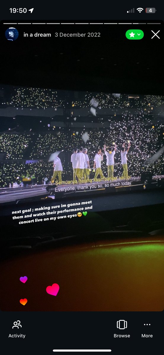 7wwwinncity's tweet photo. guys im crying hard rn.....
3/12/2022 : watching IN A DREAM movie in cinema
29/1/2023 : met ot5 dreamies at seen fest
20/5/2023 : posting other people fancams about #TDS2inKL
13/12/2025 : finally met 7dream & going to #TDS4inKL
sobs sobs cb i've come this far as a czennie🥹💚 https://t.co/NNAtX8B2Vr