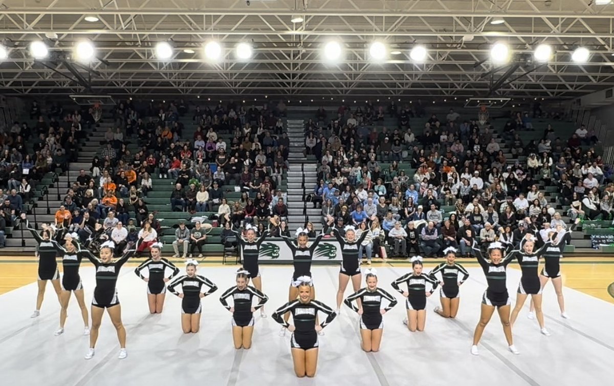 JenisonWildcats's tweet image. Congratulations to Cheer on a 1st place finish at the Jenison Invite on Saturday 

The team finished their total round scores with 762.86