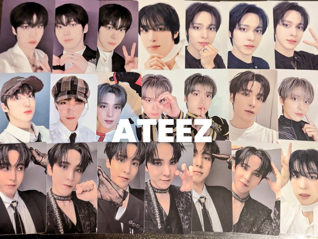 ATEEZ 】 トレカが入荷しました❢ AKIBAカルチャーズZONE 6F でお待ち