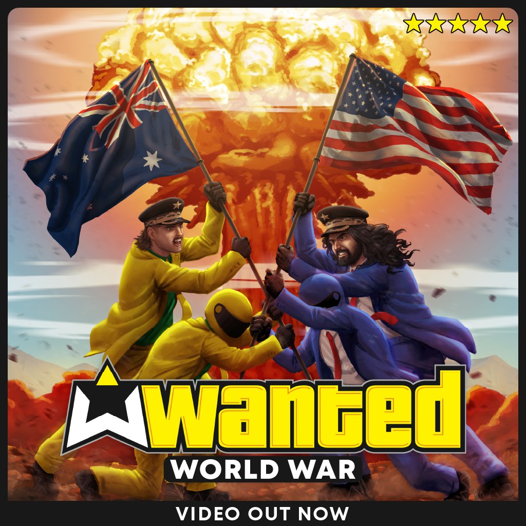 wanted_hq's tweet image. 100 Players, 10 Countries. This is Wanted World War. Video out now. 🚀