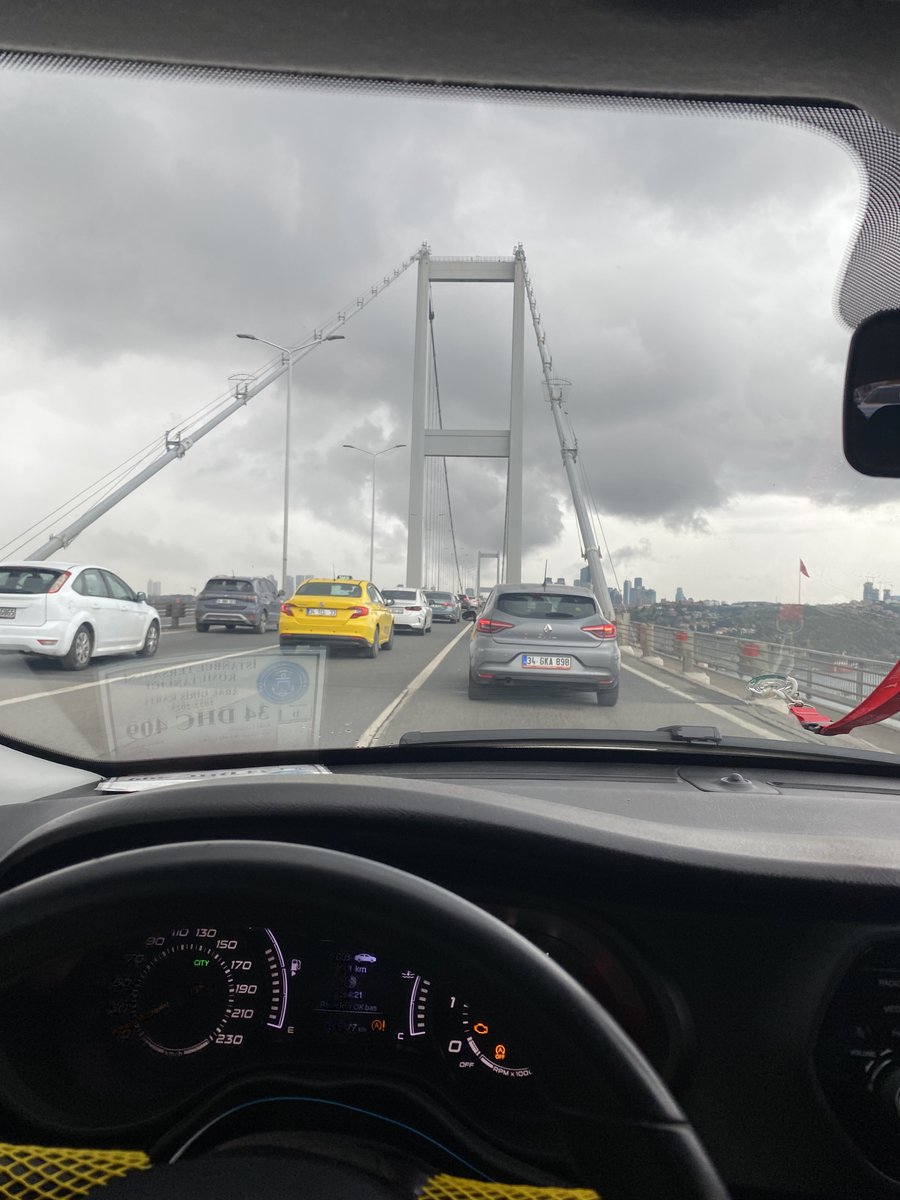 İstanbul bugün küskün 🌫️