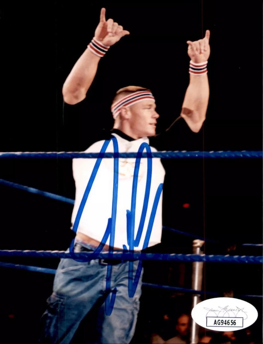 woooo_double_up's tweet photo. Thank you @JohnCena 🙏
@90sWWE @OTD_in_WWE @CardPurchaser #type1photo https://t.co/J93vODINh7