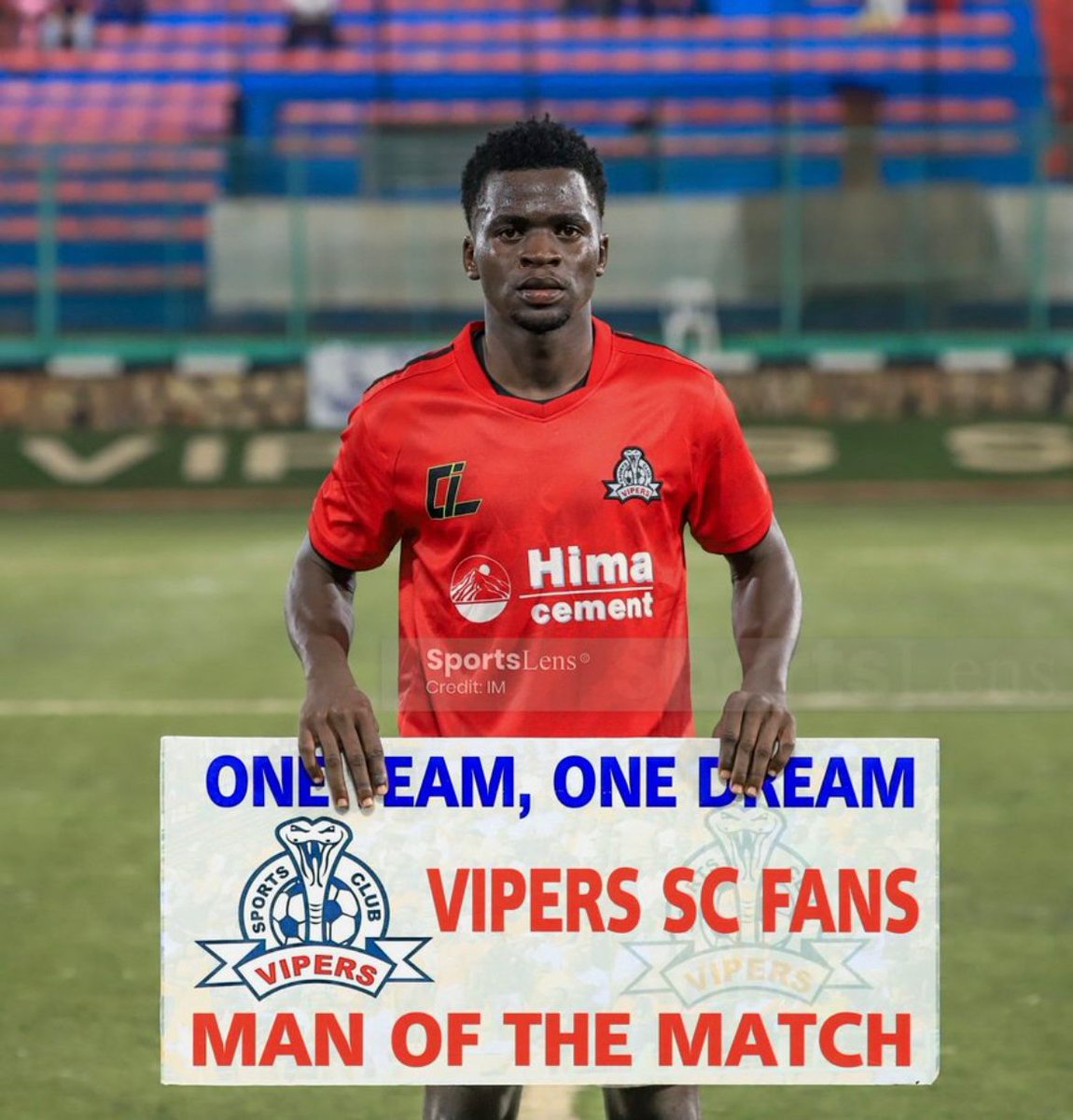 FansVipers's tweet photo. Fans Man Of The Match #VIPBUL
@AKWatambala
#VipersScFans #FansMoment
#OneTeamOneDream
#LawrenceMulindwa https://t.co/30b78nmj0J